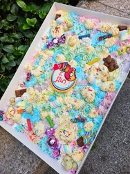 עוגת גן- חגיגה של קצפות