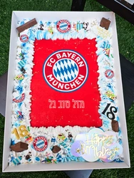 עוגות גן עם דף סוכר, קצפת ואלמנטים