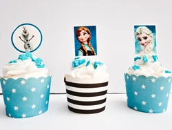 קאפקייקס של דמויות אהובות מתוך עולמם הקסום של הילדים