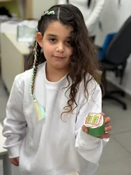 קאפקייקס מעוצב עם קצפת צבעונית ודפי סוכר